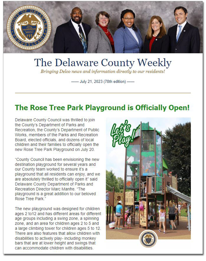 July 21 2023 newsletter