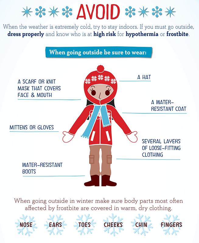 How to dress babies for cold weather [Infographic]