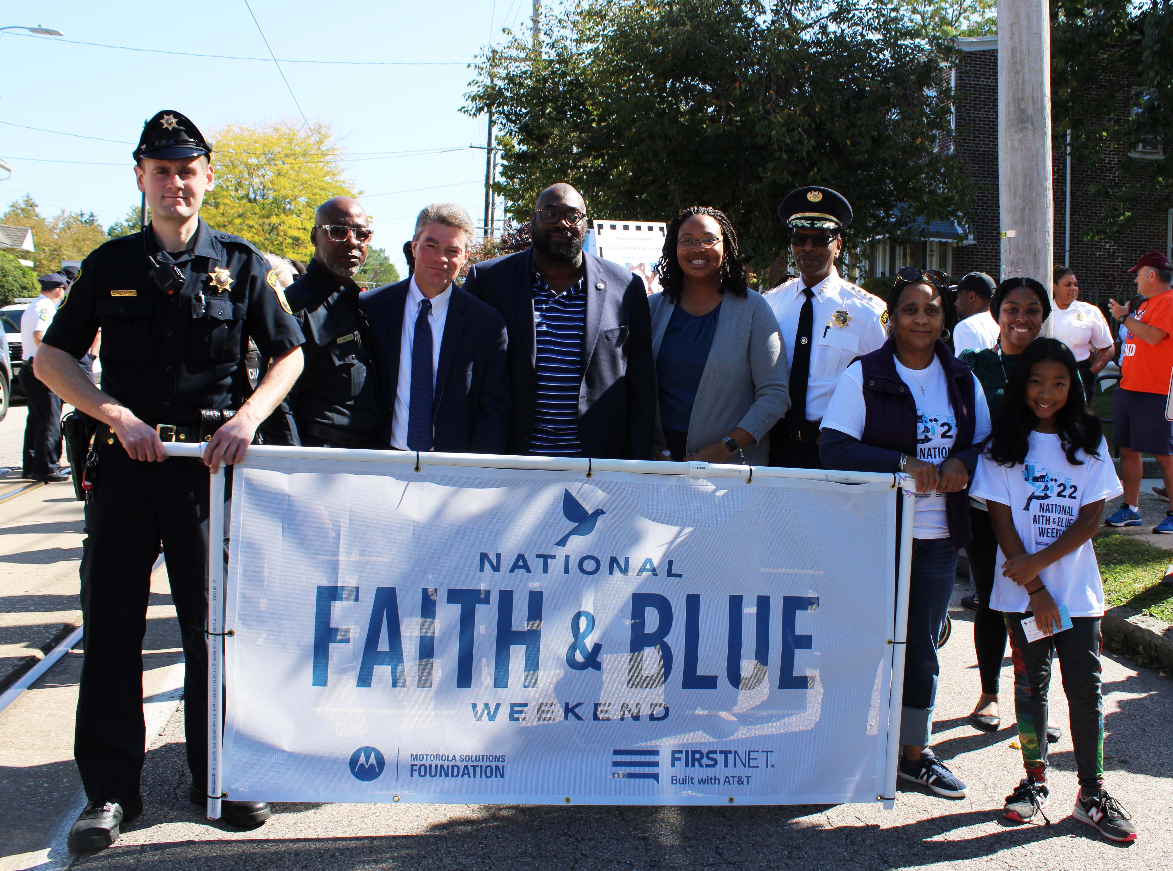 Delco Faith-Based Leaders and Police Officers Participate in a Peace, Justice, and Unity Walk