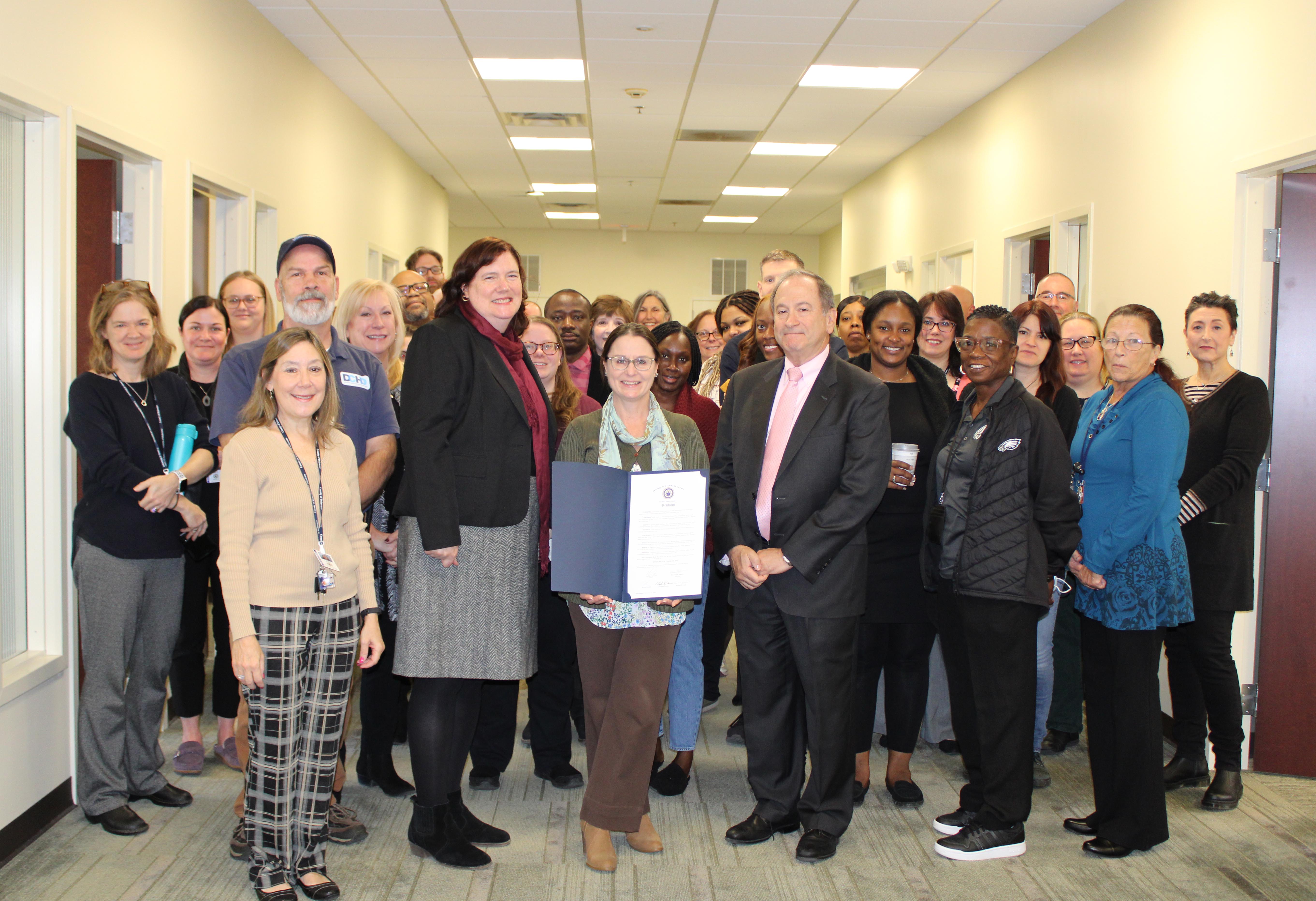 Members of the Delaware County Well being Division Acknowledged for “Public Well being Thank You Day”