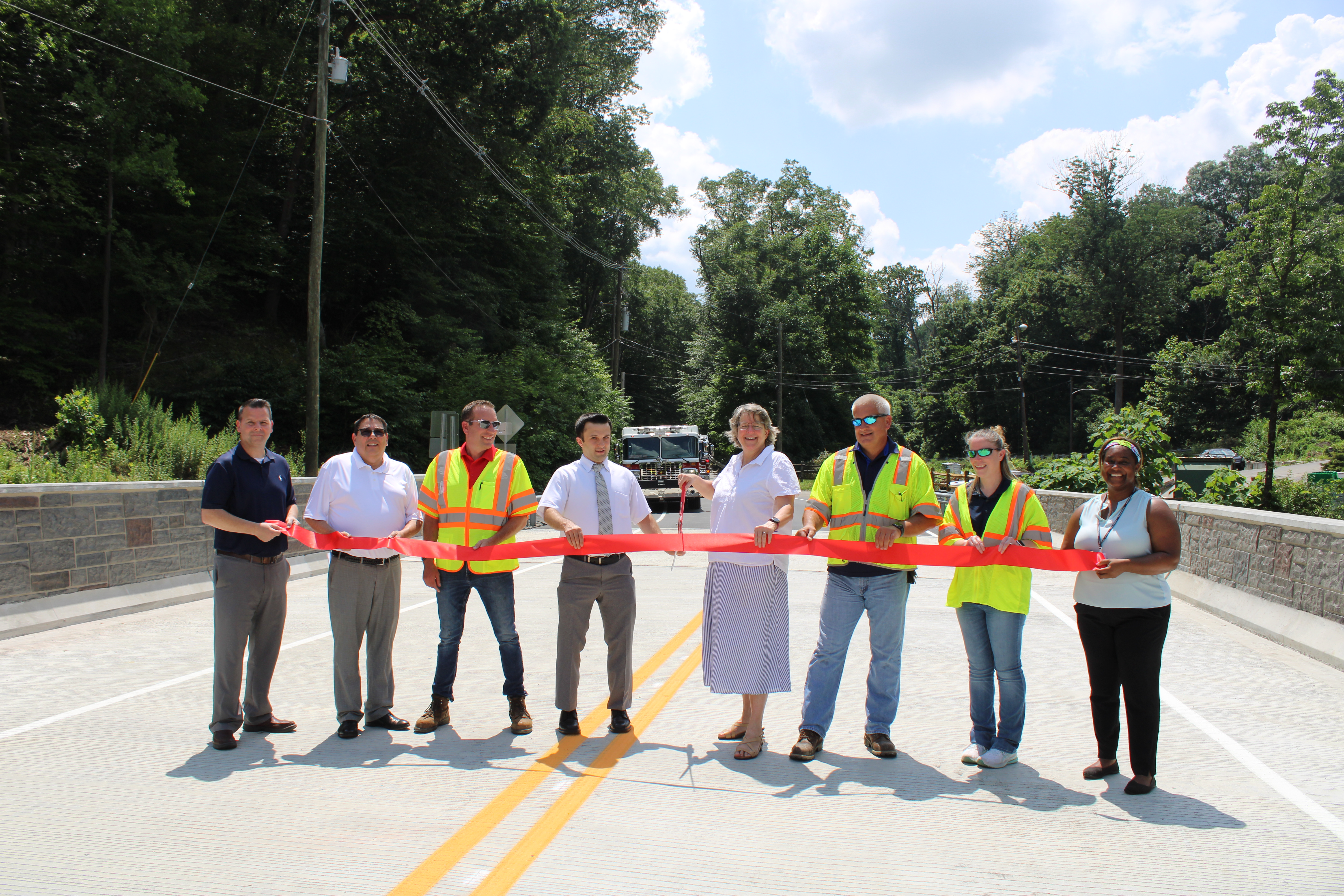 Ribbon Cutting to Reopen Mt. Alverno Road Bridge